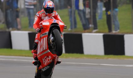 Assen - Gara </br> Vince Stoner, Rossi cade, Pedrosa leader del Mondiale